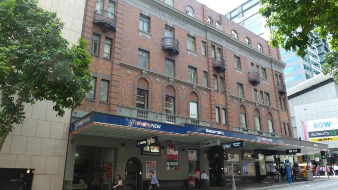 Base Brisbane Embassy Hostel Luaran gambar